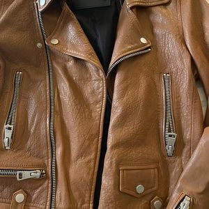 Leather Moto Jacket